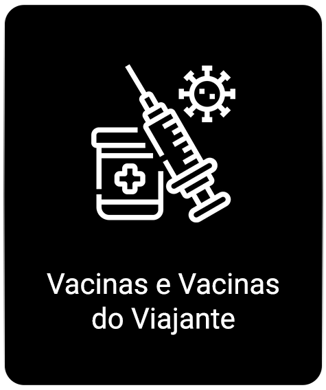 vacinas e vacinas de viajante